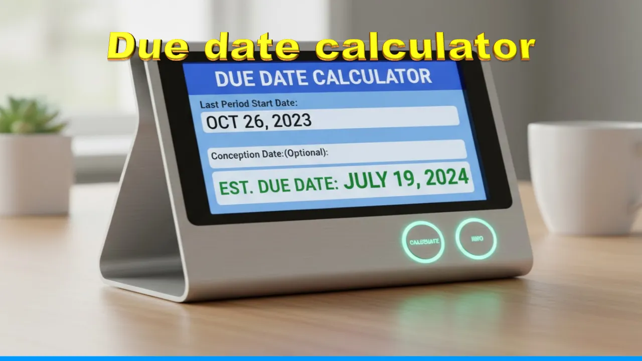 Due date calculator