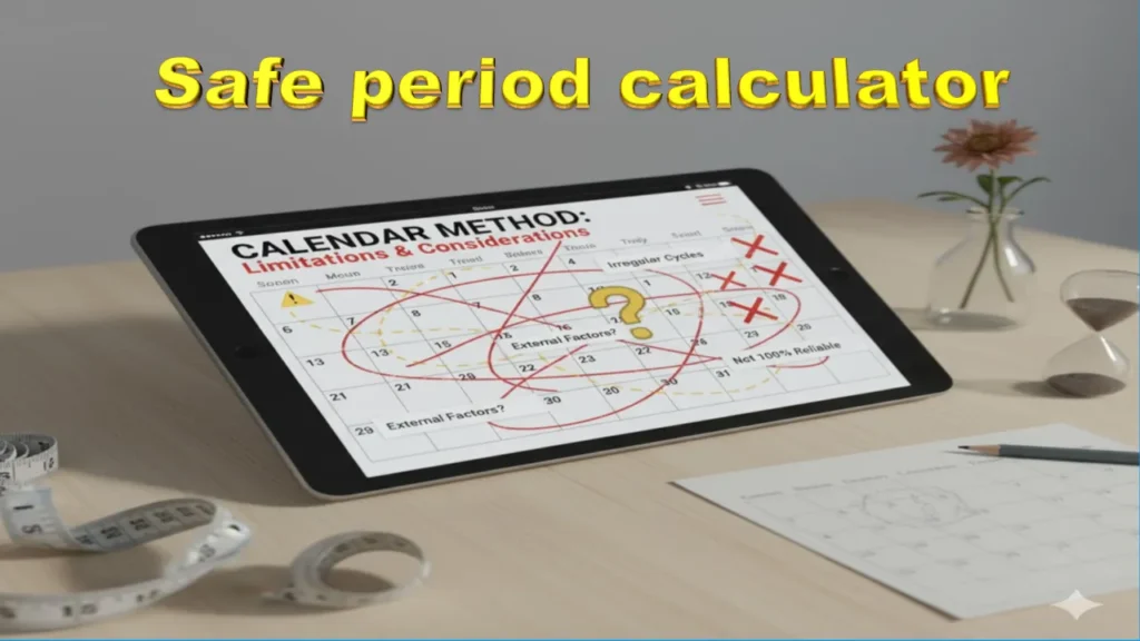 Safe period calculator Safe period calculator