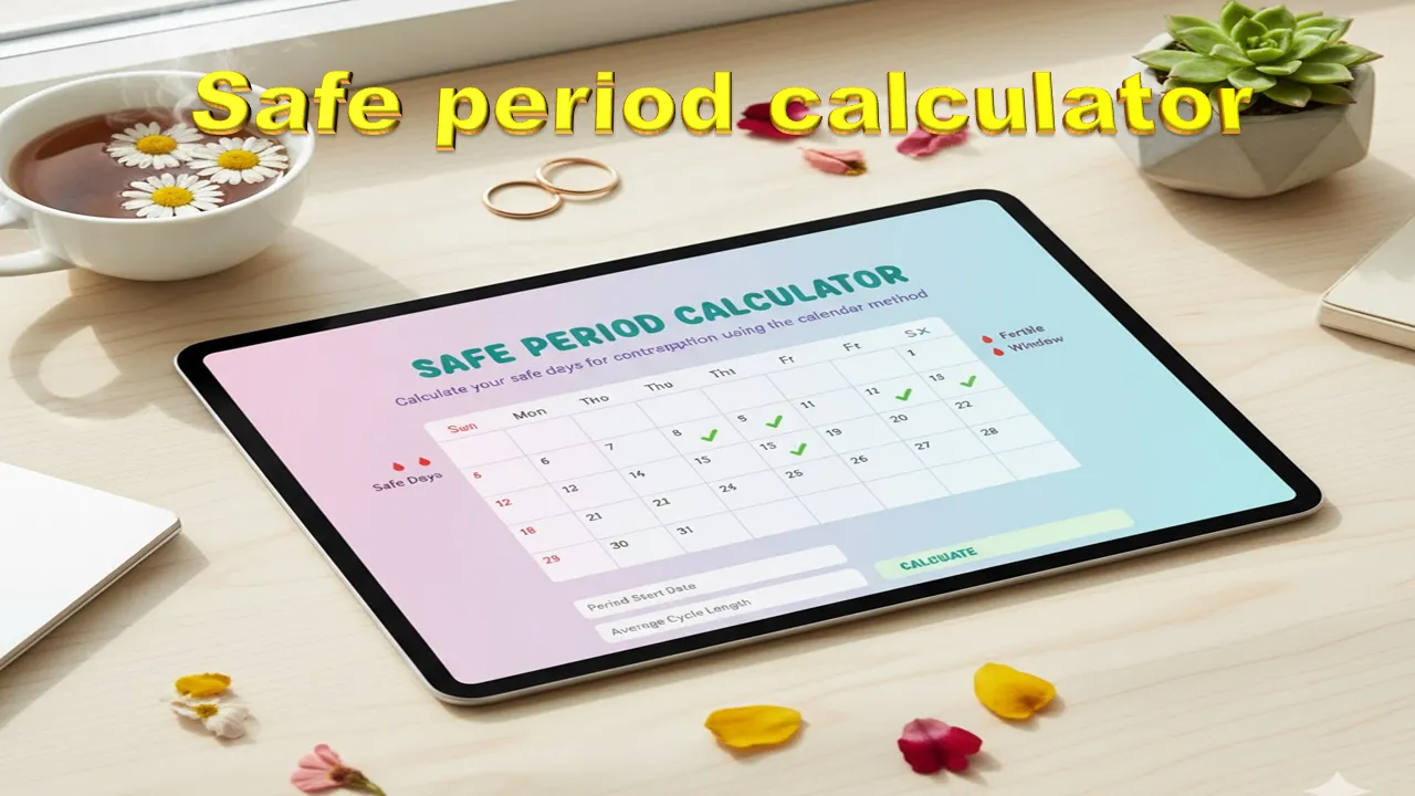 Safe period calculator